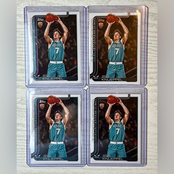 Kon Knueppel rookie lot (4) card